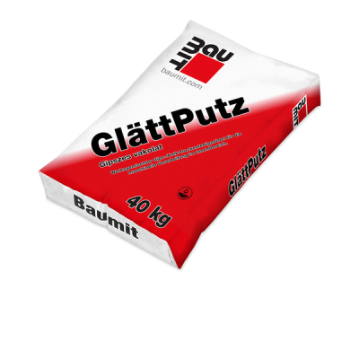 BAUMIT_ GlättPutz GÉPI VAKOLATOK BELTÉRI / Gipszes vakolat 40 kg 